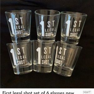 first legal shot glasses made to order